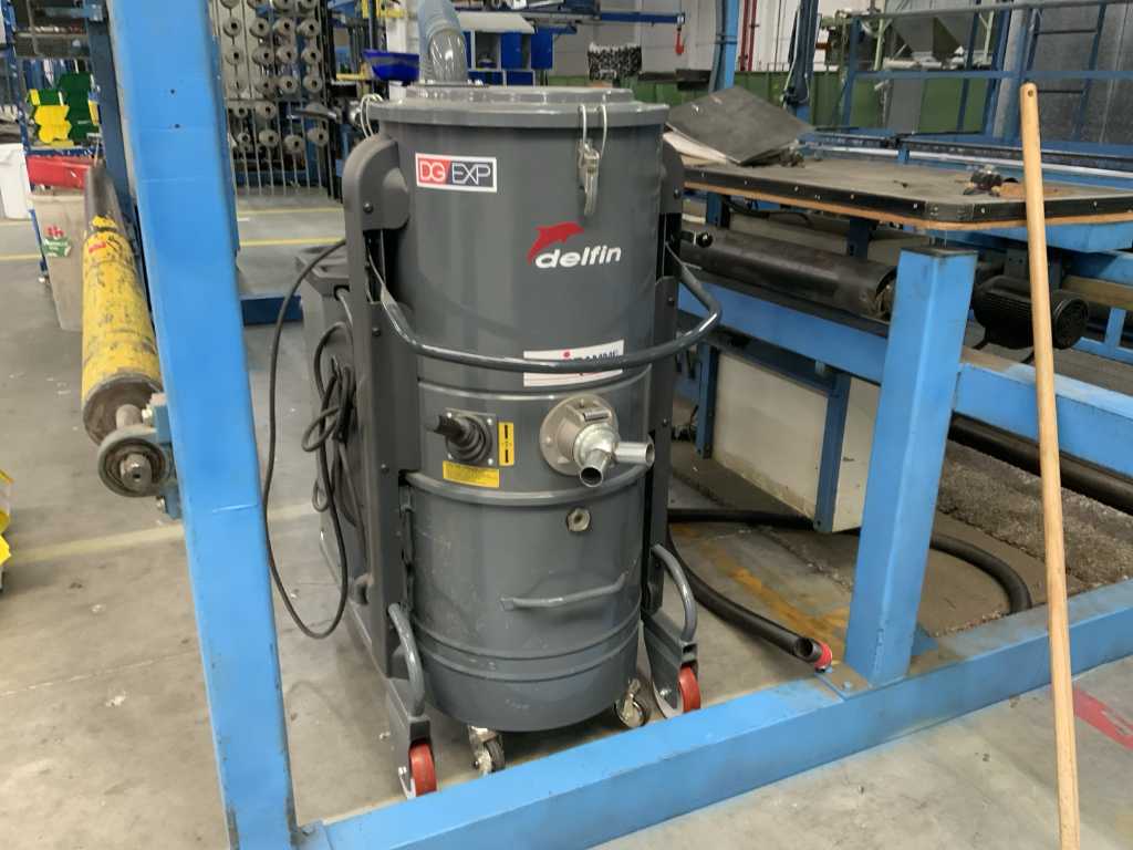 2018 Delfin DG 50EXP Industrial Mobile Vacuum Cleaner