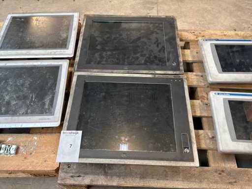 Allen-Bradley 1700P Industrial computer with robust touch display (2x)