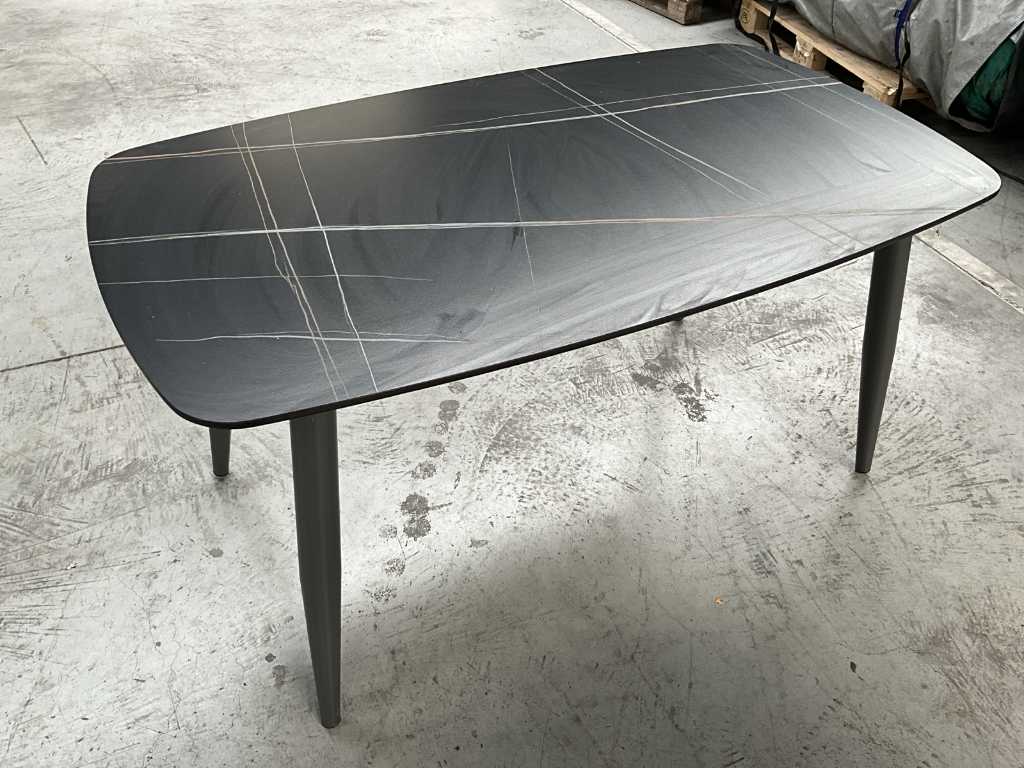 Aluminium patio table LIV•OUT Marble