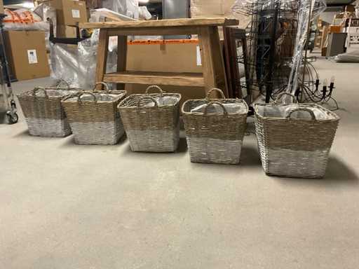 Weidenkörbe (5x)