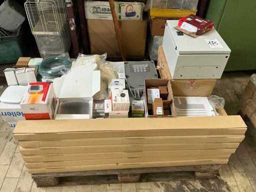 Stock of accessories, spare parts and warehouse stocks