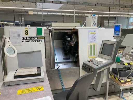 DMG GILDEMEISTER CTX 320 LINIOWA TOKARKA CNC Z NARZĘDZIAMI ZMOTORYZOWANYMI Z OSIAMI C i Y