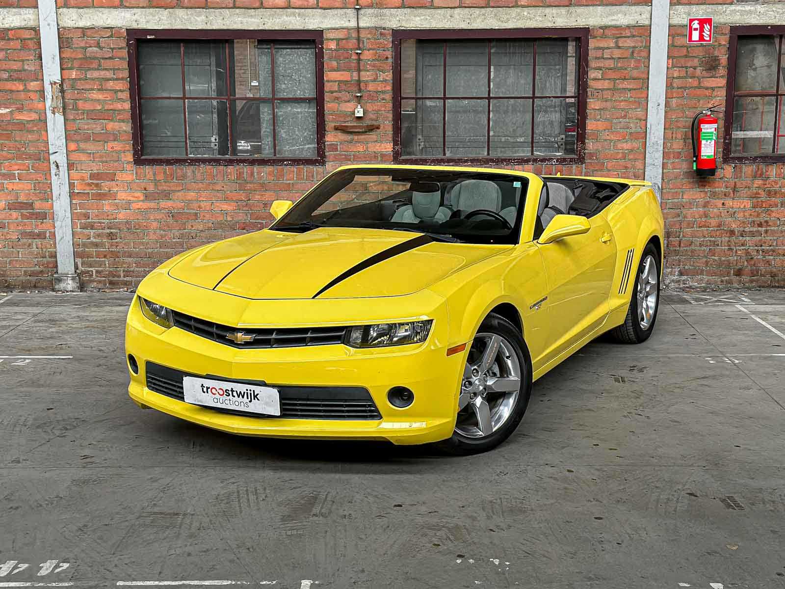 Chevrolet Camaro LT Cabriolet 3.6L V6 F DOHC 24V 323pk 2015