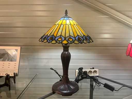 Tiffany  broccante tafellamp