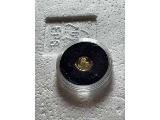 Jesus und die 12 Apostel • Simon Petrus 0,5g 585 Echtgold