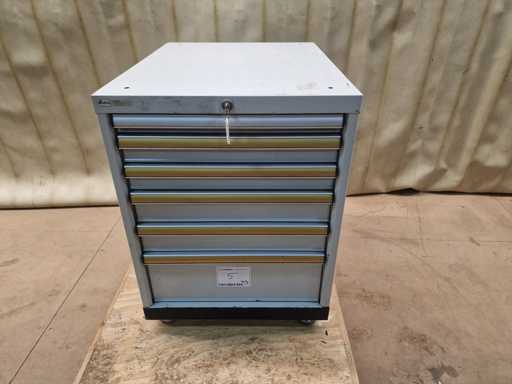 LISTA Werkstattschrank 6-Schubladen ohne Inhalt