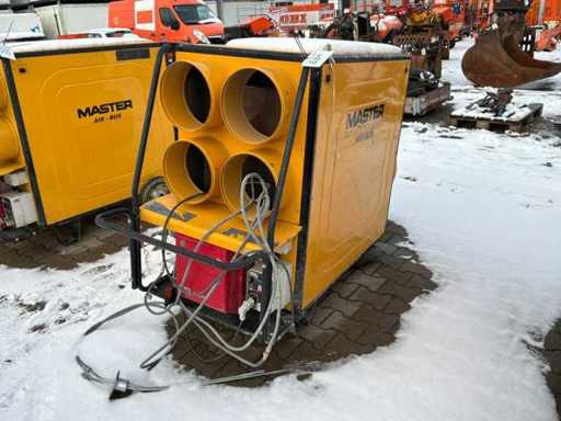 Chauffage industriel / Chauffe-événement / Turbine à air chaud