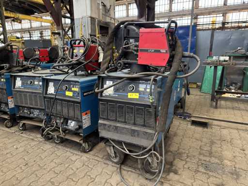 MILLER DELTAWELD 602 2 industrial welders with wire feeder