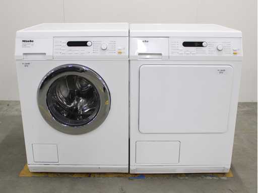 Miele W 3825 SoftCare System Washing Machine & Miele T 8823 C SoftCare System Dryer