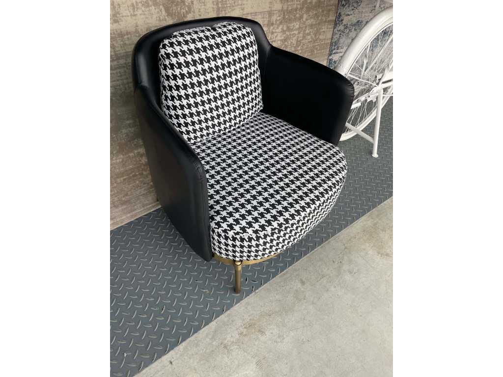 2 x Design armchair
