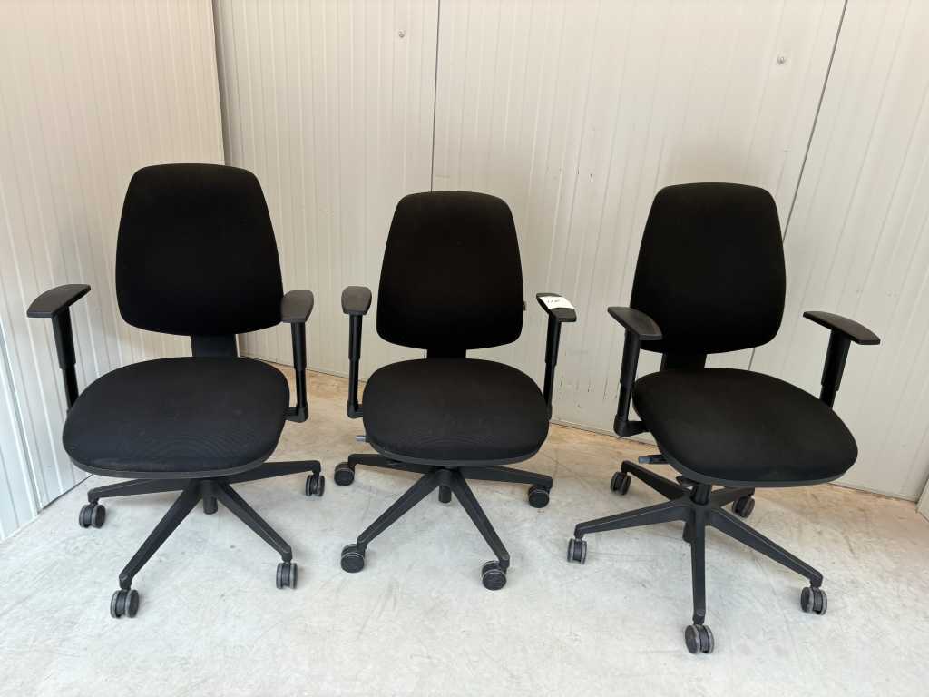 Chaise de bureau (3x)