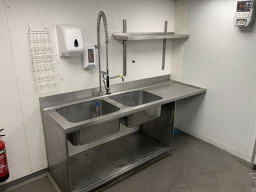 Lavello in acciaio inox