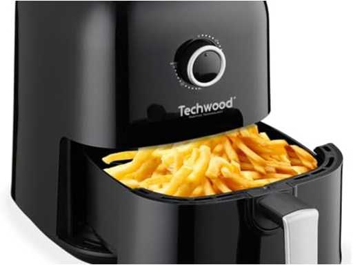 Techwood olievrije frituurpan