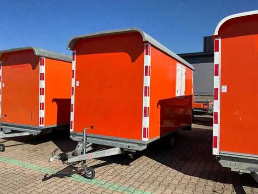 Remorque temporaire DBM Schaft Henra / De Boer 2016