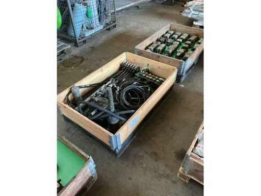 Zakres komponentów hydraulicznych – cylindry + zawory sterujące