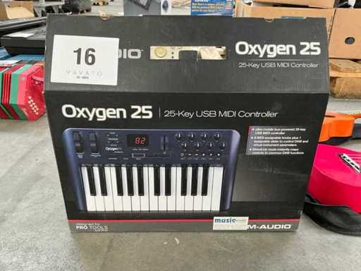 M-audio Oxygen 25 MIDI-controller