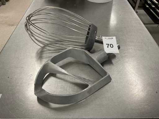 Garde en platte menghaak