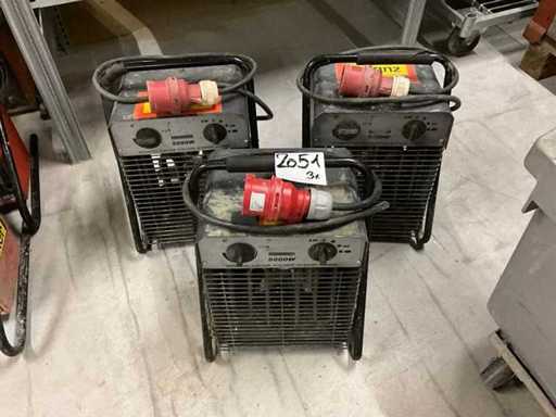 Riscaldatore a ventilatore (3x)
