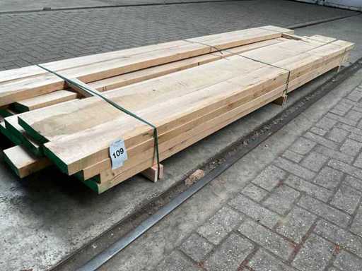 Europees Eiken voorgeschaafd op 45 mm ca. 0,5 m³ 