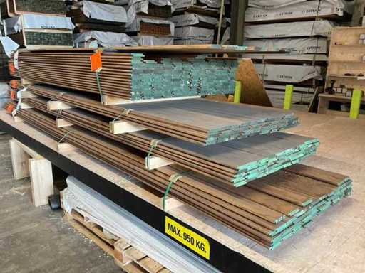 Fraké Shiplap, Thermally modified wood (323x)