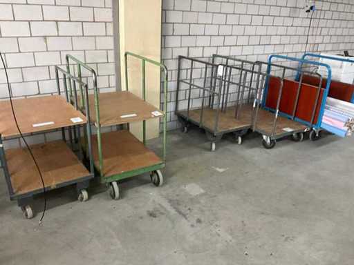 Cărucior de transport fără conținut (5x)