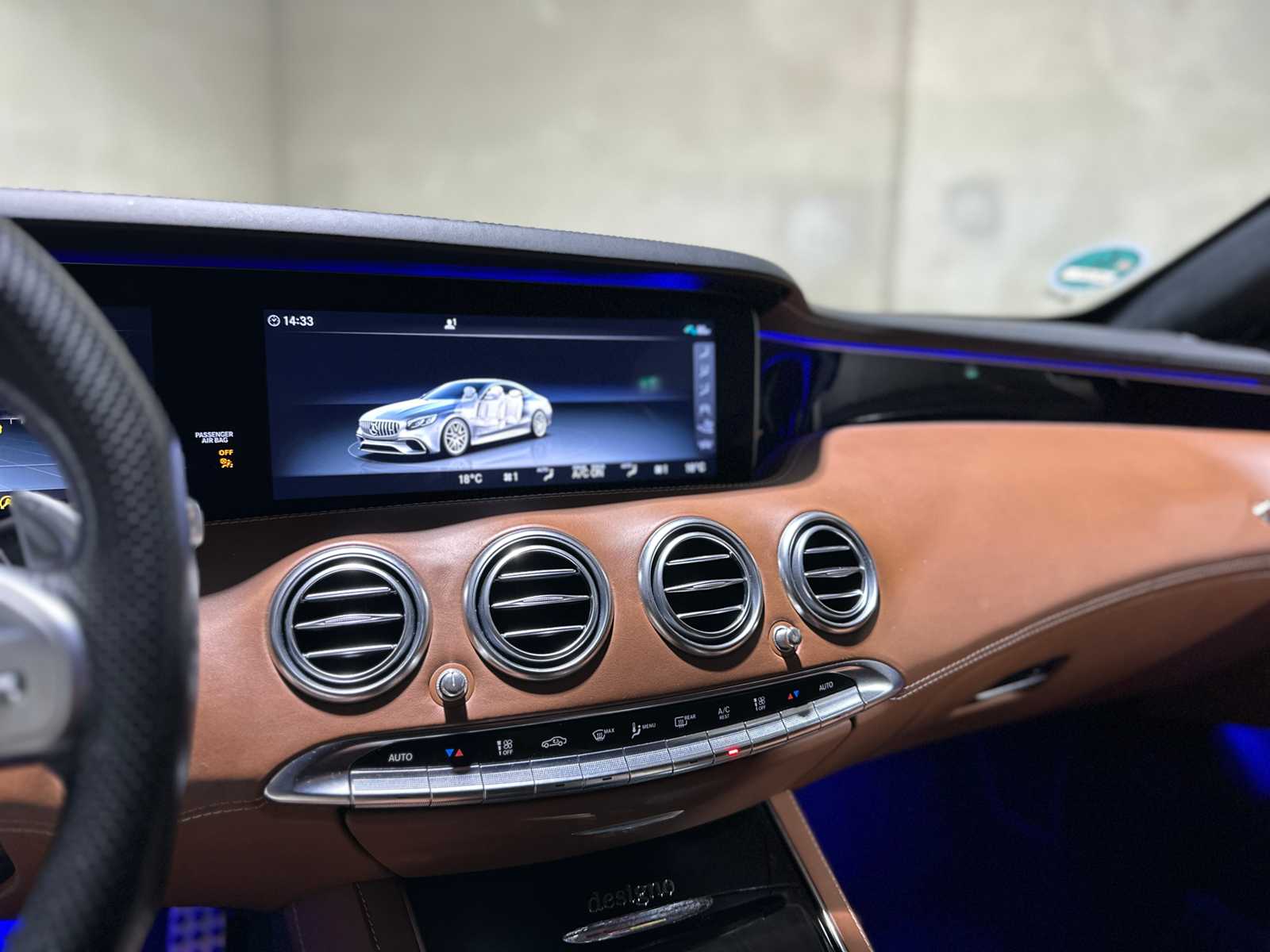 Mercedes-Benz S63 AMG 4.0 V8 4Matic 612hp 2018 CARBON S-Class Coupe