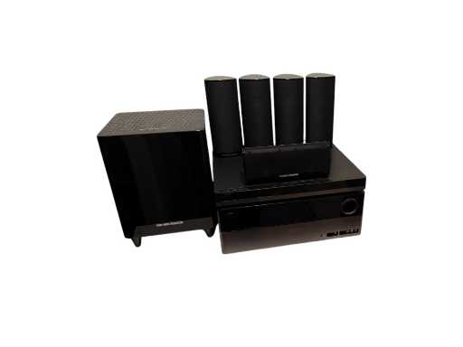 Komplettes professionelles Heimkino-Set von Harman Kardon.