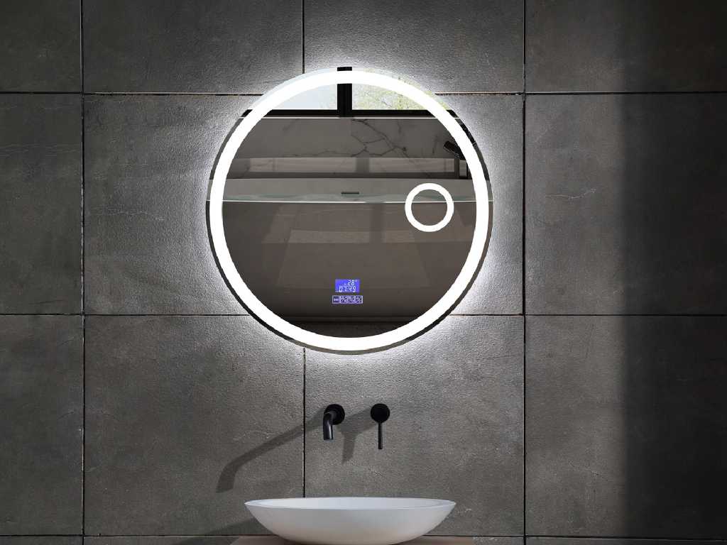 Luxury wellness 100cm led spiegel met verwarming