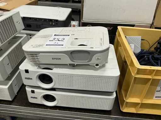 Diverse Videoprojectors (3x)