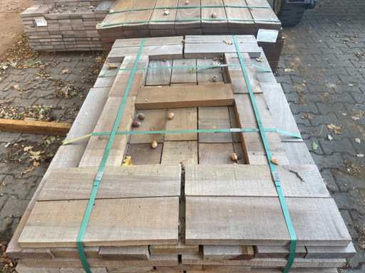 Ipé Dielen fein gesägt 350x105x27mm (450x)