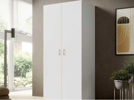 Armoire 2 portes blanche 
