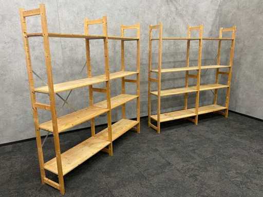 2x portaportafogli in legno