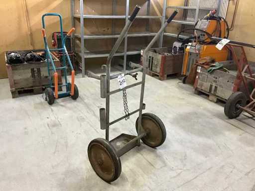 Auto con fiaschette a gas