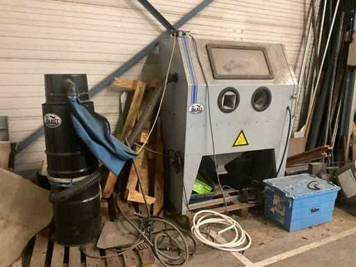 BLAST DE MACHINE À SABLER/INSTALLATION