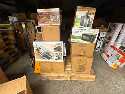 Pallet di ritorno Elettrodomestici, elettrodomestici da cucina ed elettronica