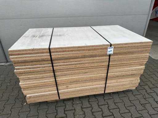 Piastra del pavimento - Cartone truciolato 1800x1030x38mm (24x)