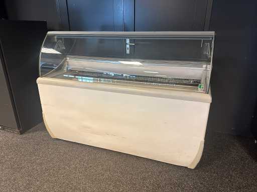 Ice cream display case