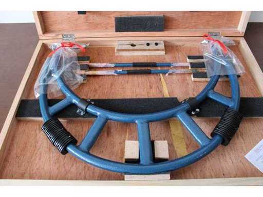 FREUTEK SDM0034 buitenmicrometers met verwisselbare aambeelden 400-500 x 0,01 mm