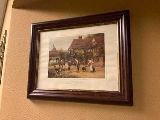 Framed wall decoration 