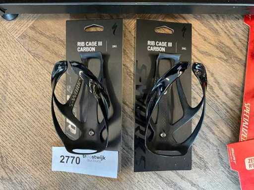 Specjalistyczna klatka piersiowa III z karbonem na butelkę (2x)