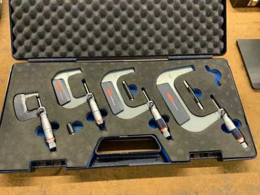 Garant Setul de micrometri de dimensiune exterioară