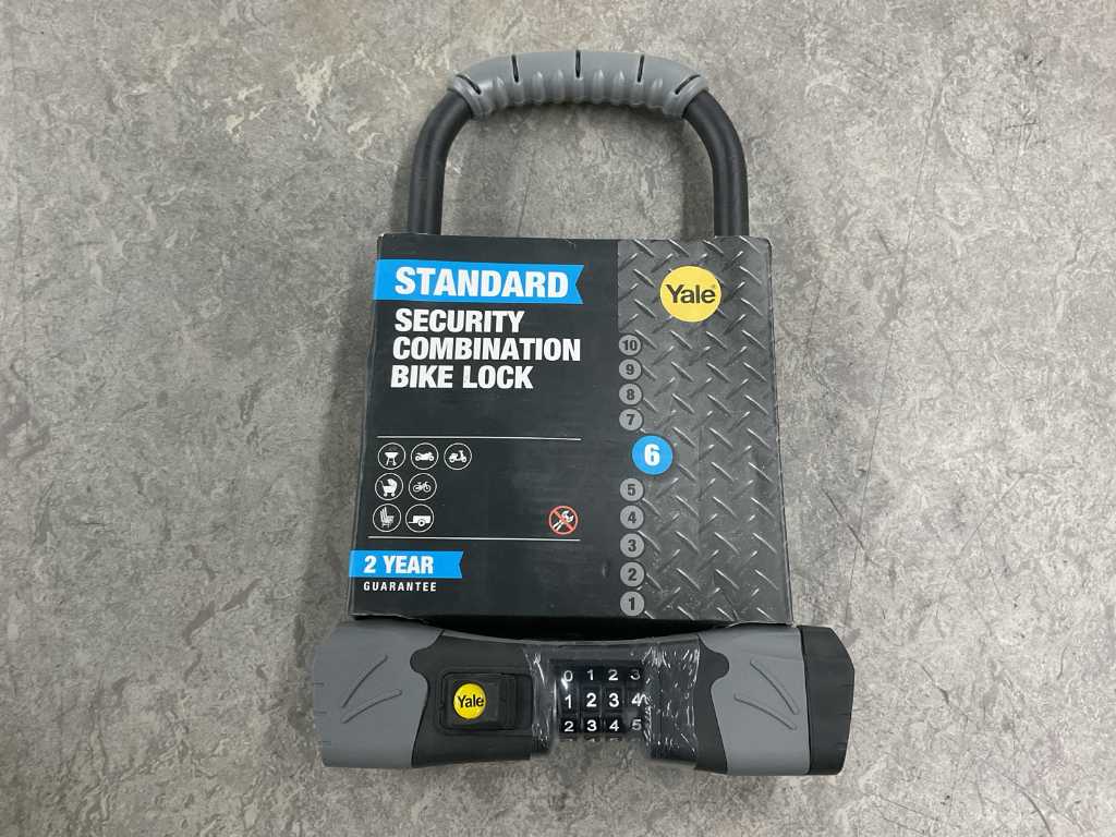 Yale - YCUL2/13/230/1 - bicycle lock with numerical code (4x)