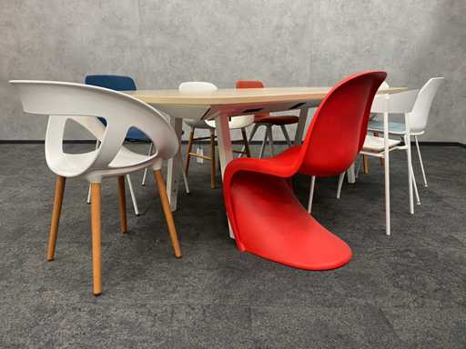 Designmix - 8p conferentieset 240x120