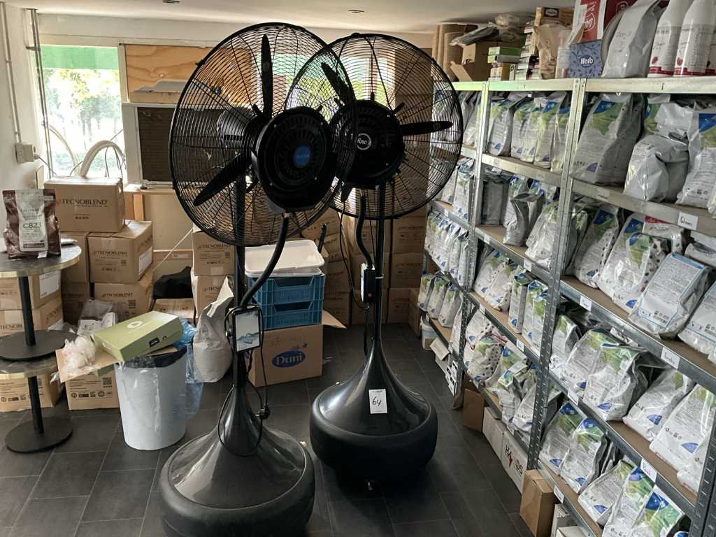 Mist fan LC009 Water-cooled fans (2x)