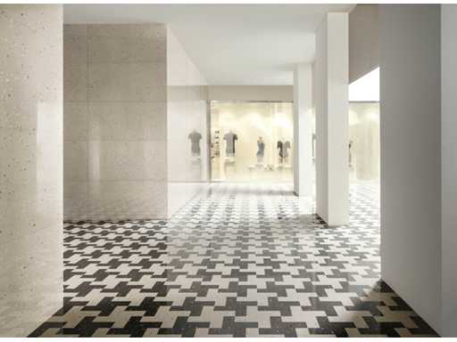 Vloertegel 97,92m² Sneeuwvlokken mat 60x120cm gerectificeerd