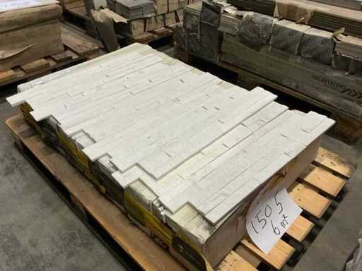 Tuiles murales (6m2)