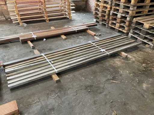 Belka fundamentowa z drewna twardego (8x)