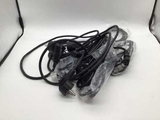C13 Schuko Stromkabel für PC-Computerteil (10x)