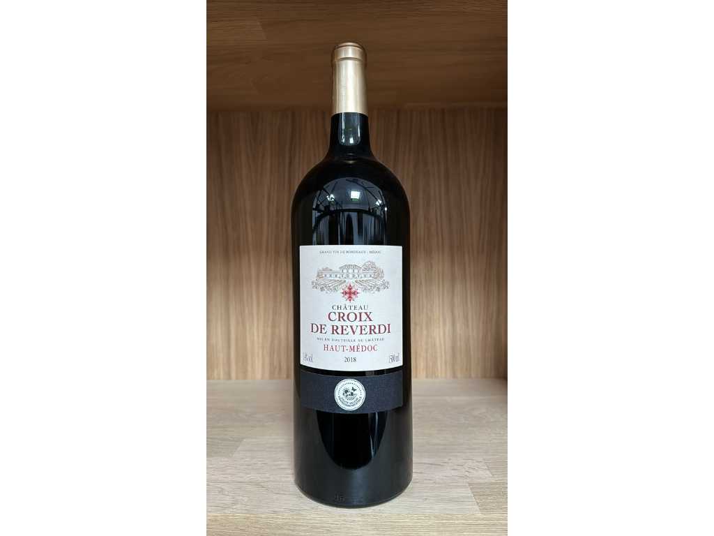 2019 - MAGNUM - CHATEAU CROIX DE REVERDI - HAUT-MÉDOC - Rode wijn (60x)