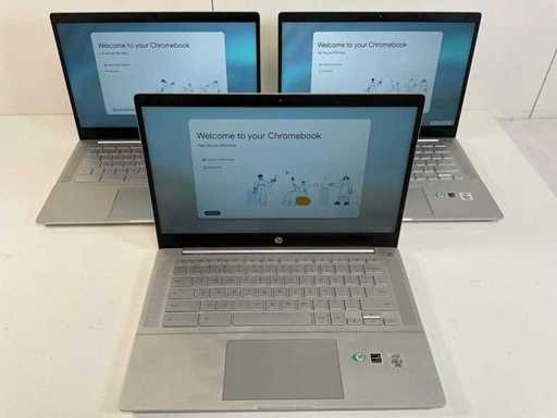 HP Pro C640 14”, Core(TM) i5 10th Gen, 8 GB RAM, 64 GB SSD ChromeBooks (3x)